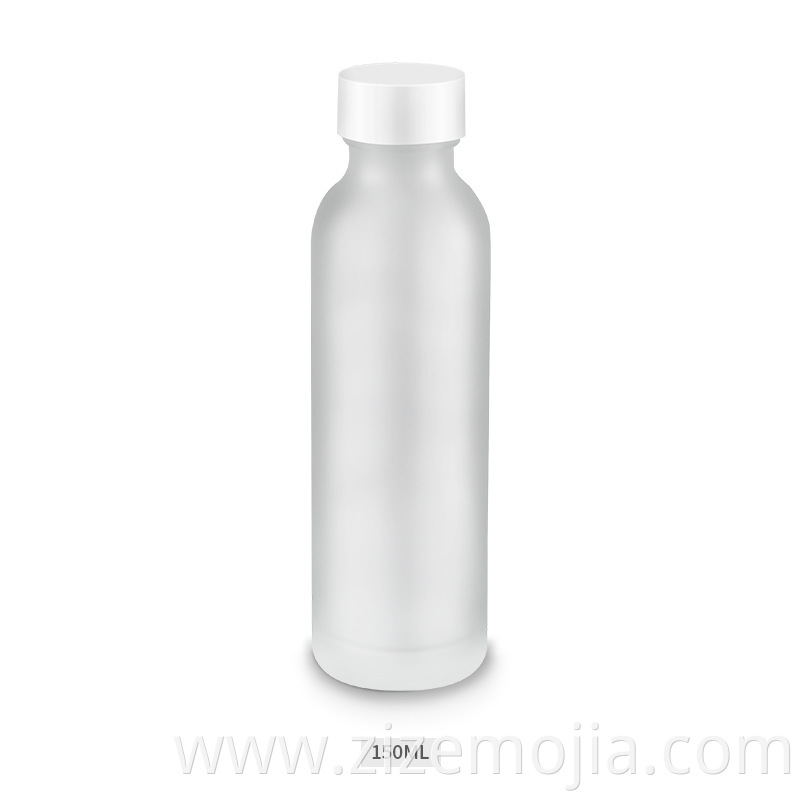 New arrival 50ml 100ml 150ml cosmetic glass lotion bottle